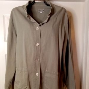 IRIDIUM GREEN L SHIRT